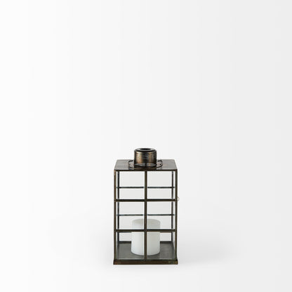 Grimwig (Small) 8L x 8W x 15H LANTERN W/SHEET BASE WITHOUT BEVEL