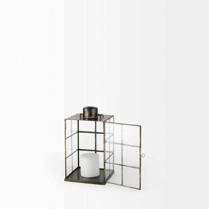 Grimwig (Small) 8L x 8W x 15H LANTERN W/SHEET BASE WITHOUT BEVEL