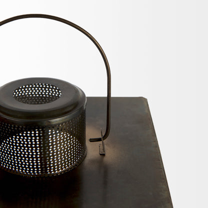 Grimwig (Small) 8L x 8W x 15H LANTERN W/SHEET BASE WITHOUT BEVEL