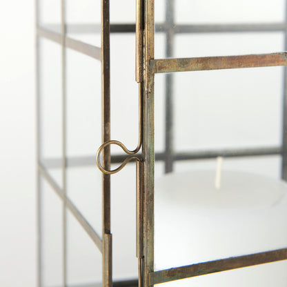 Grimwig (Small) 8L x 8W x 15H LANTERN W/SHEET BASE WITHOUT BEVEL