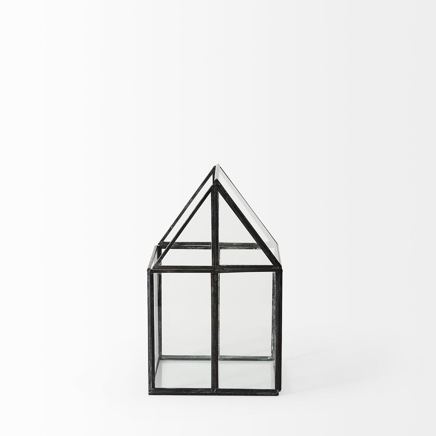 Sikes (Small) 6L x 6W x 10H Glass Terrarium