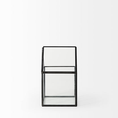 Sikes (Small) 6L x 6W x 10H Glass Terrarium