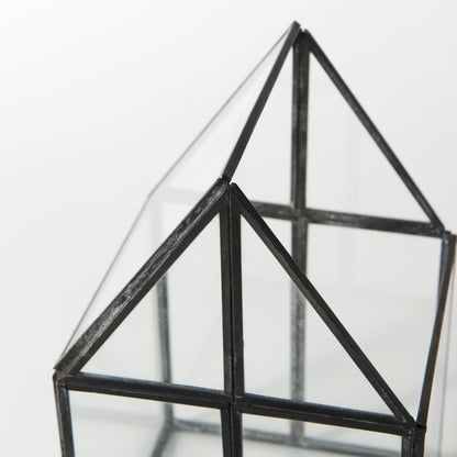 Sikes (Small) 6L x 6W x 10H Glass Terrarium