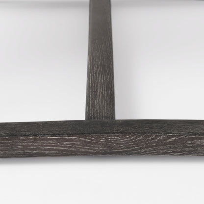 Brayden 28.3L x 34.1W x 35H Dark Brown Wood W/ Cream Fabric Seat Accent Chair