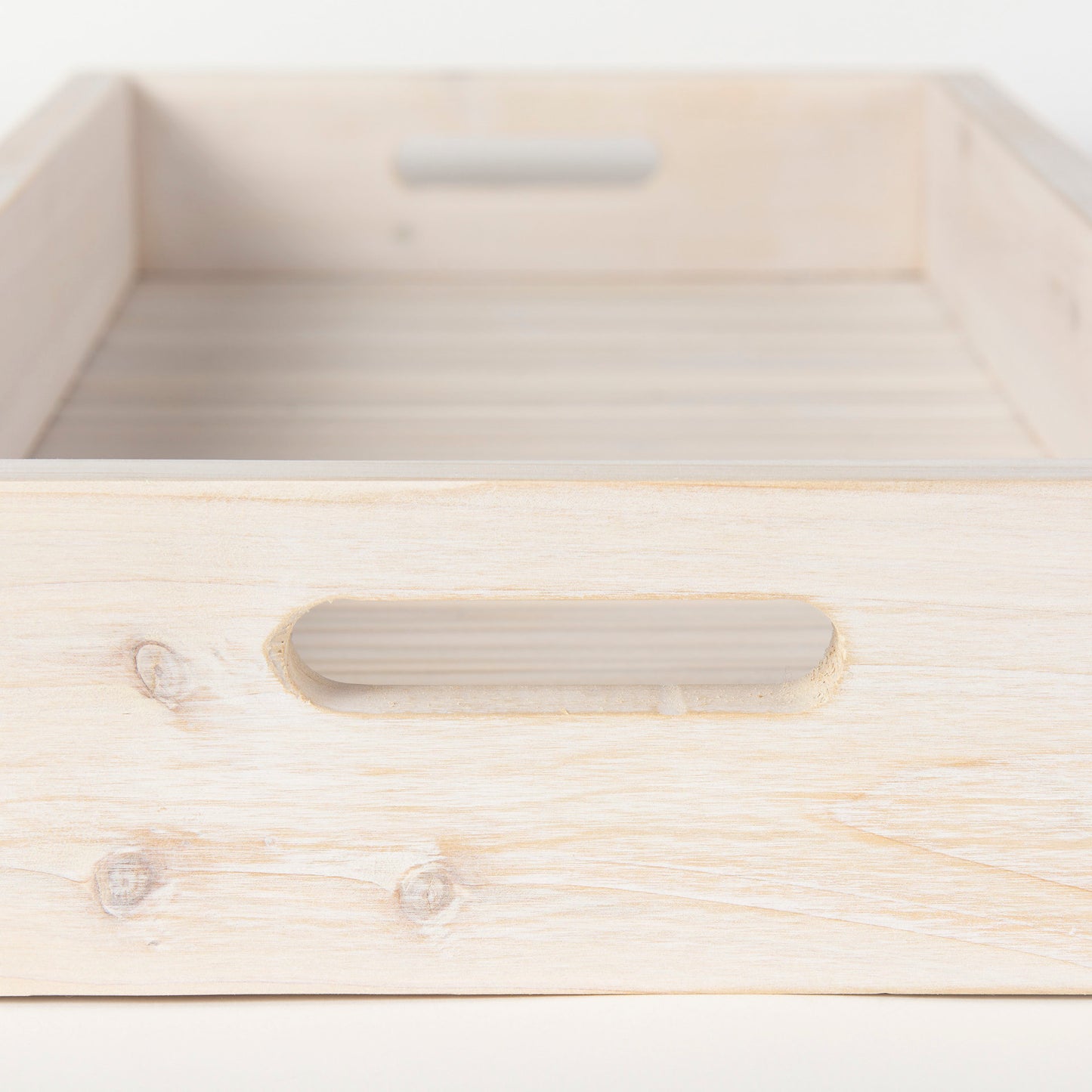 Horatio 28L x 12W Natural Wood Rectangular Serving Tray