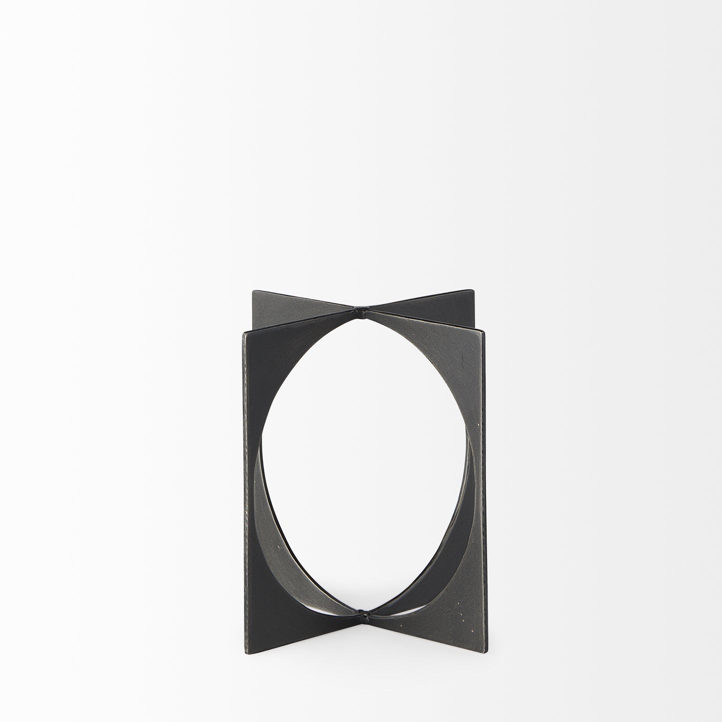 Lima Gunmetal Gray Metal Small Decorative Object