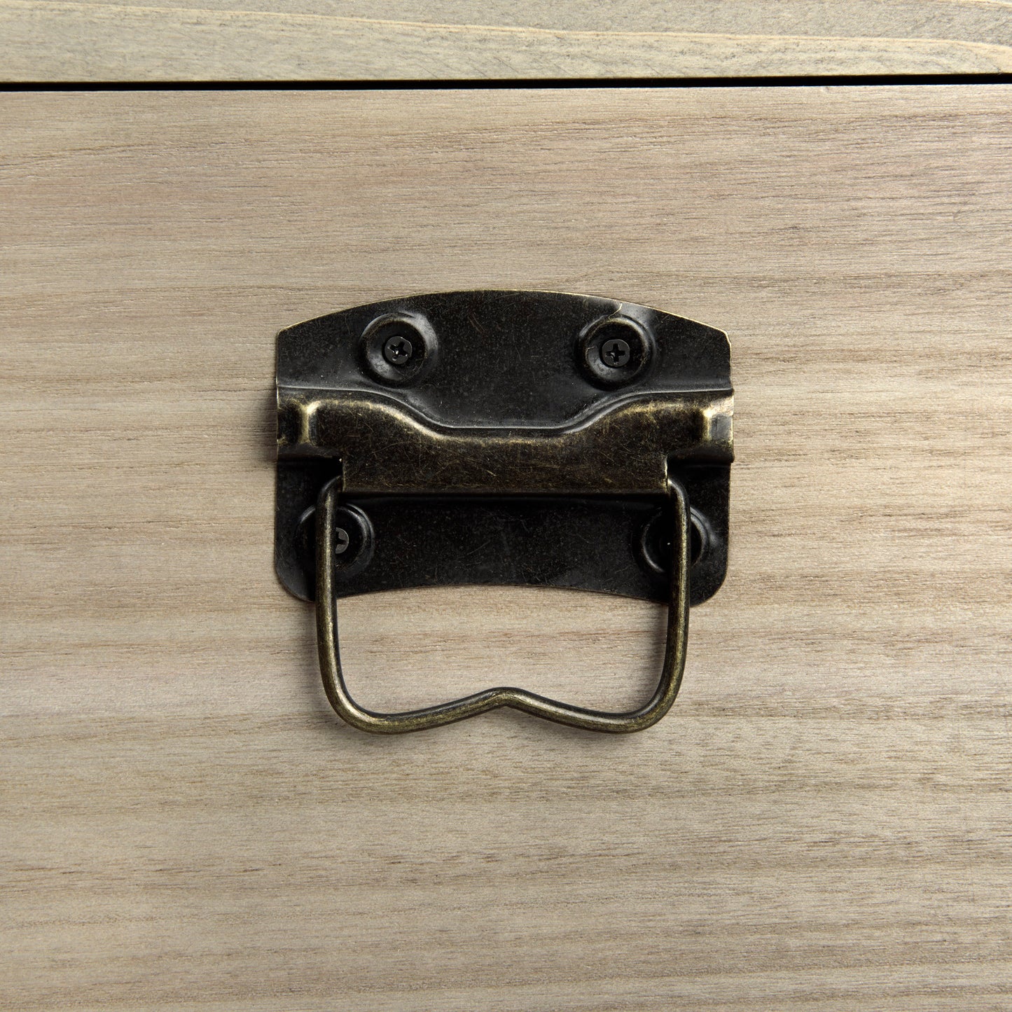 Sonny 23.6L x 15.7W x 13.8H Set of Two Brown Wood and Wicker W/ Metal Detail Rectangular Boxes