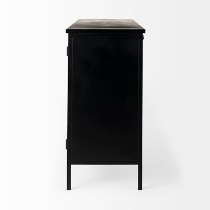 Aurelia Two Door Glass Cabinet