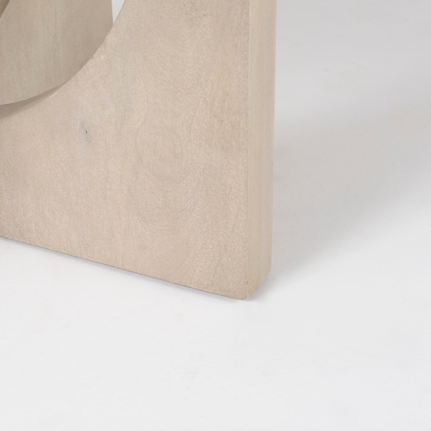 Liesl 54.L x 54.0W x 30.0H Barely Gray Finished Wood W/ Circular Top Dining Table