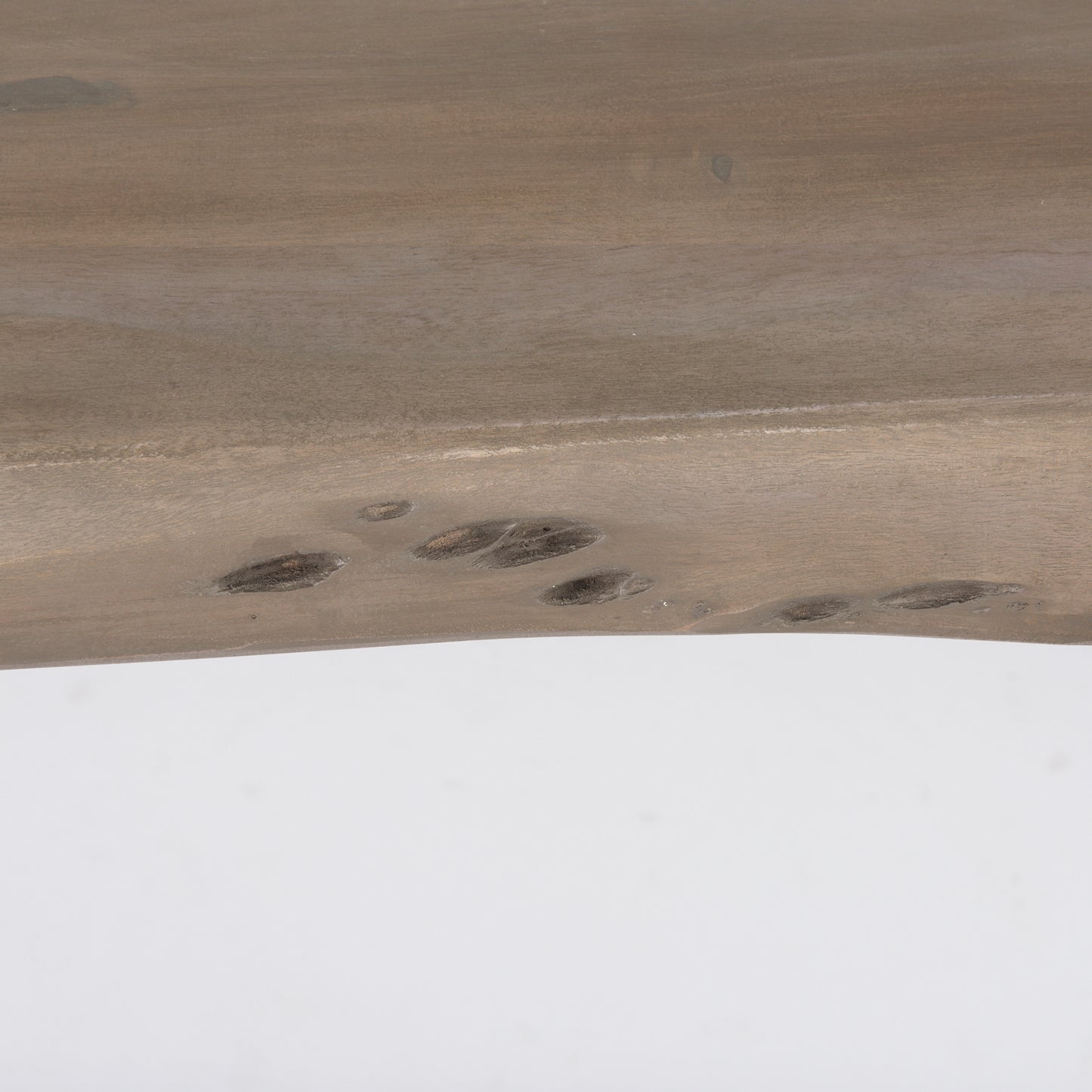 Konstantin 94.0 x 40.0 x 30.0 Medium Brown Wood W/ Live Edge Rectangular Dining Table