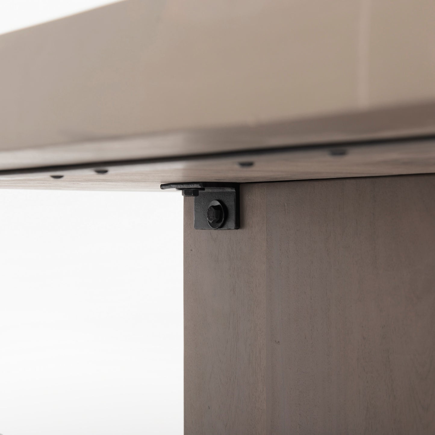 Konstantin 94.0 x 40.0 x 30.0 Medium Brown Wood W/ Live Edge Rectangular Dining Table