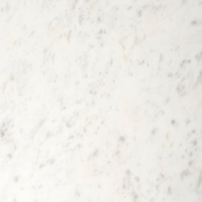 Lorlei I 53.0 X 35.0 X 15.5 White Marble Top W/ X-Shaped Gray Iron Base Coffee Table