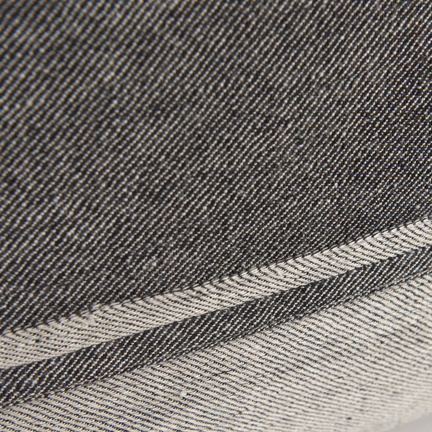 Zadie 20L x 20W Light Gray and Dark Gray Fabric Color Blocked Decorative Pillow Cover