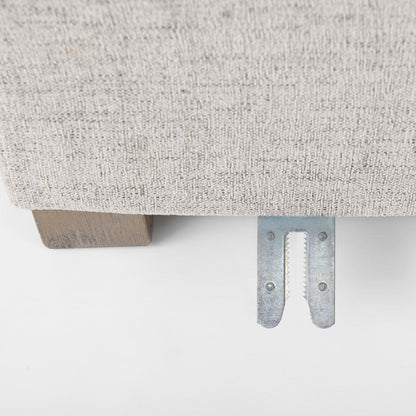 Valence 2 Piece Medium Gray Modular Sofa Set