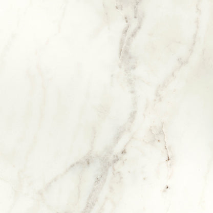 Vincent 33" Octagonal White Marble Tabletop w/ Gold Metal Base Coffee Table