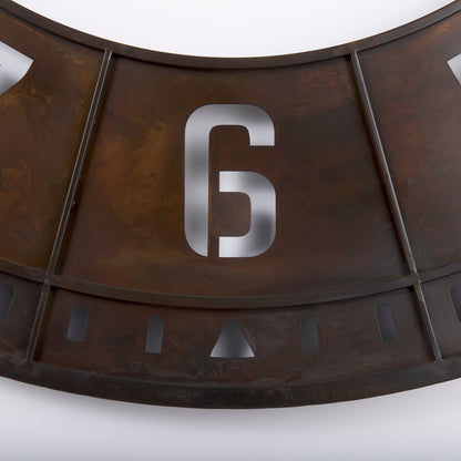 Newcastle 56.5" Giant Oversize Industrial Wall Clock