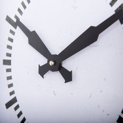 Hagar Rectangular Large Industrial Wall Clock