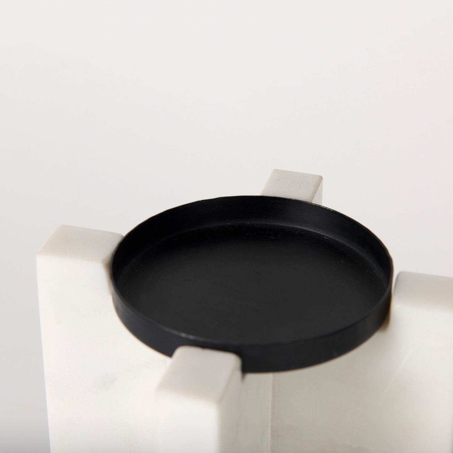 Sophia 5.5"L x 3.5"W x 8.0"H. Marble Candle Holder Medium