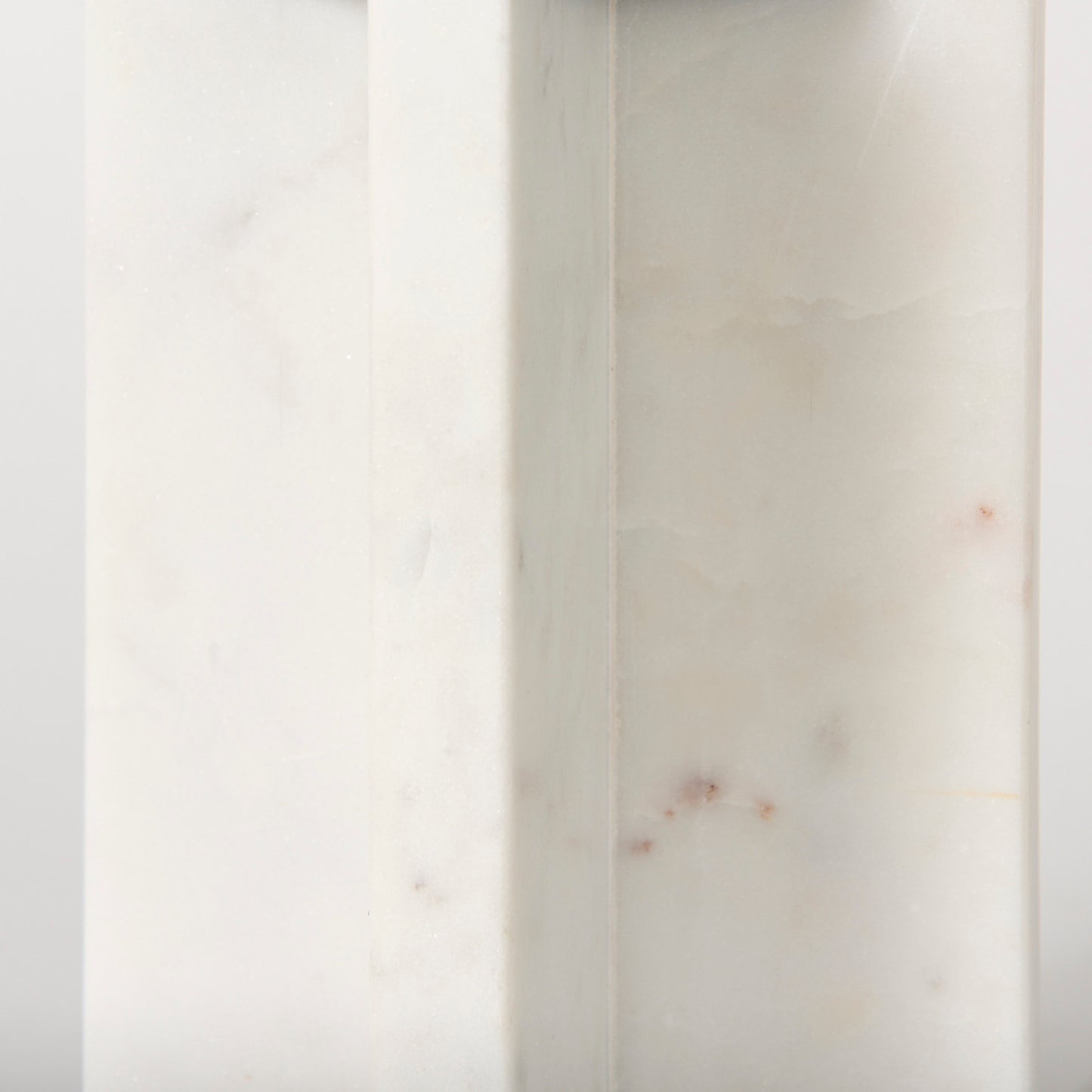 Sophia 5.5"L x 3.5"W x 8.0"H. Marble Candle Holder Medium