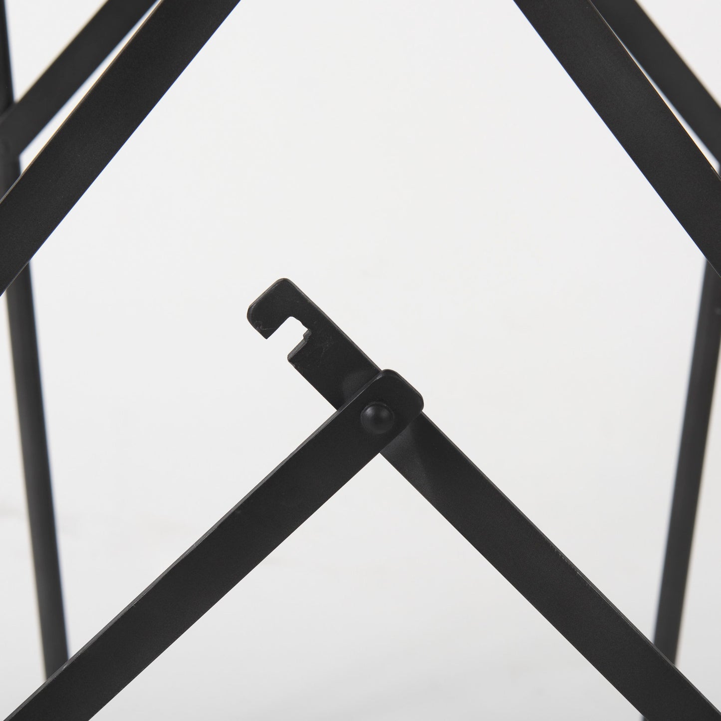 Direttore 19.3L x 19.3W x 40.2H Black Leather W/Black Frame Counter Stool