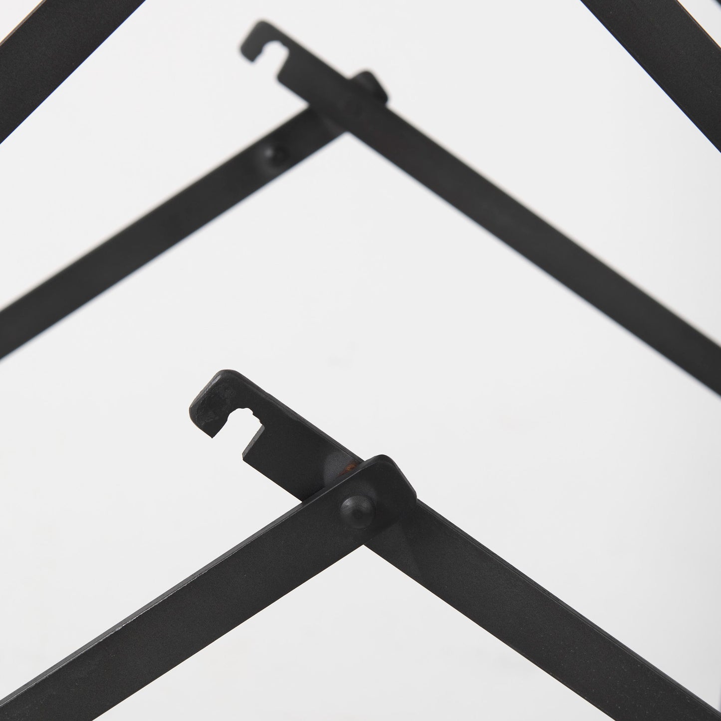 Direttore 19.3L x 19.3W x 44.1H Black Leather Seat W/Black Iron Frame Bar Stool