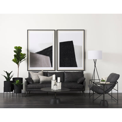 Sophia 5.5"L x 3.5"W x 8.0"H. Marble Candle Holder Medium