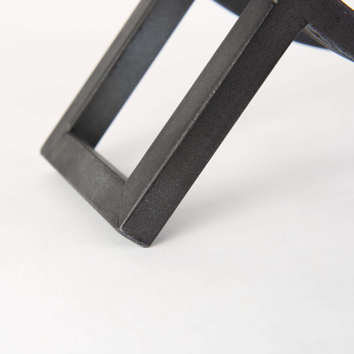 Gaston Gray Metal Circular Table Clock