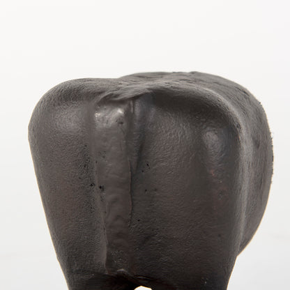 Taurus III (Set of 2) 9L x 4W Black Cast Aluminum Bull Bookends