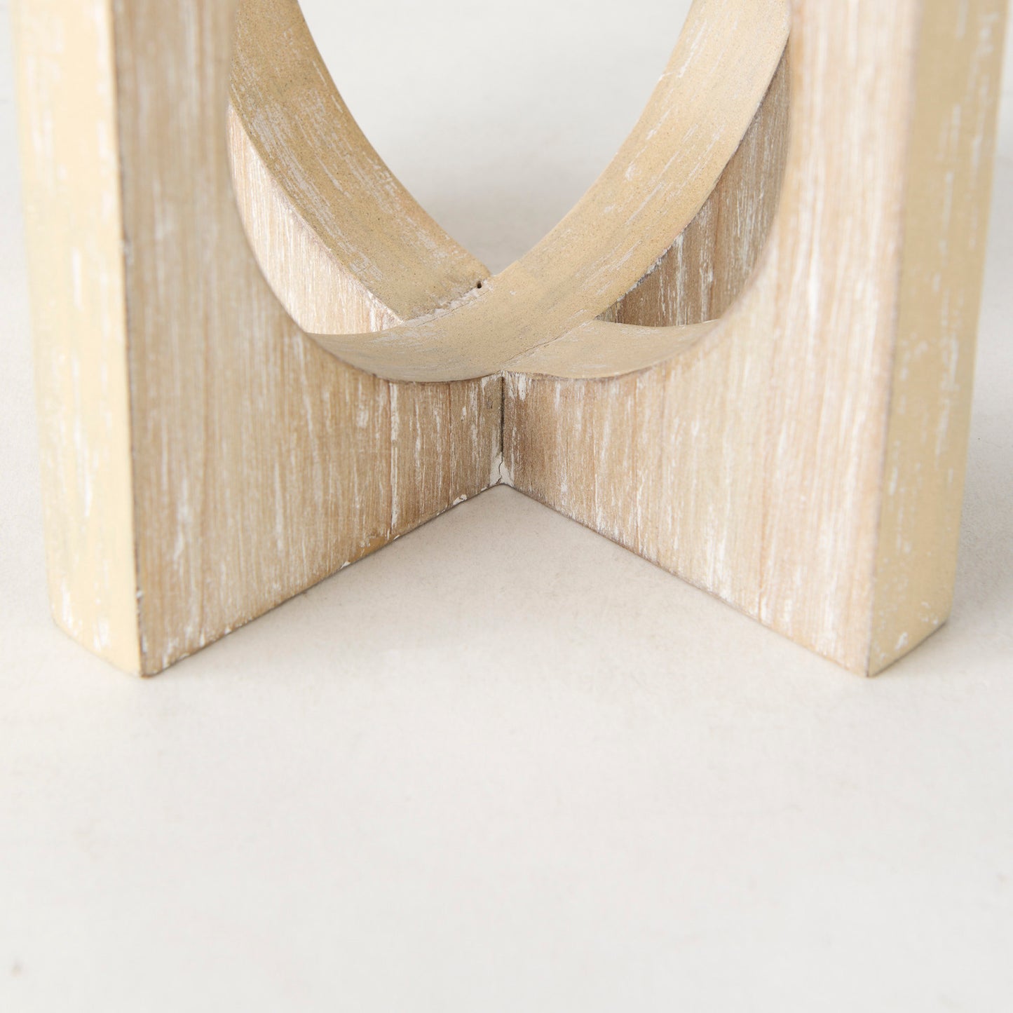 Cambie 5.7L x 5.7W x 5.7H Light Brown Wood Small Decorative Object