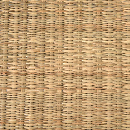 Nia 18.5L x 13.4W x 14.6H Set of 2 Light Brown Seagrass Rectangular Basket with Handles