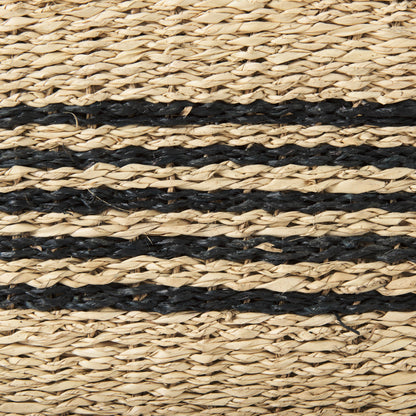 Cullen 15.7L x 15.7W x 15.7H (Set of 3) Grey Twisted Seagrass Square Basket