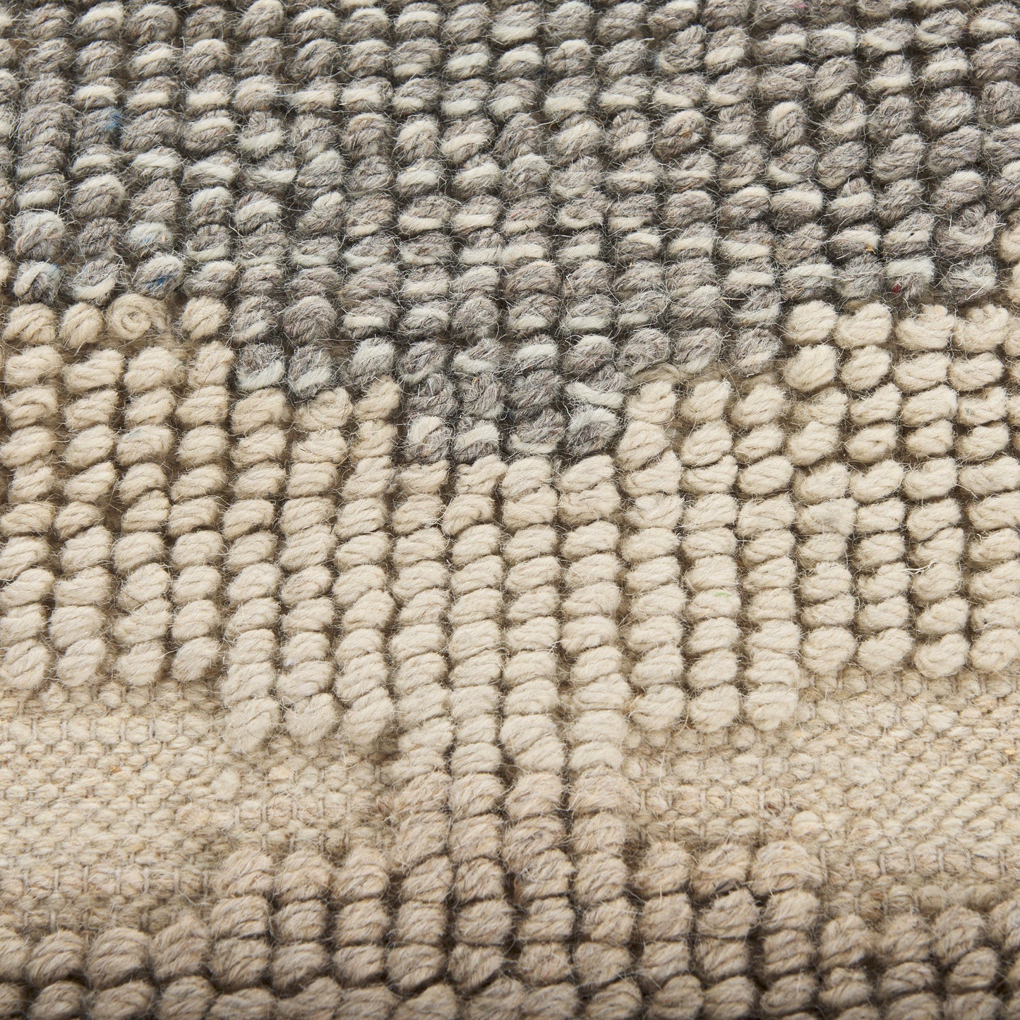 Emory 5x8 Gray Wool Hand Woven Diamond Patterned Rug