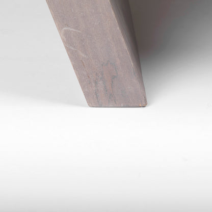 Elaine 59x36 Brown Solid Wood Top & Base Coffee Table