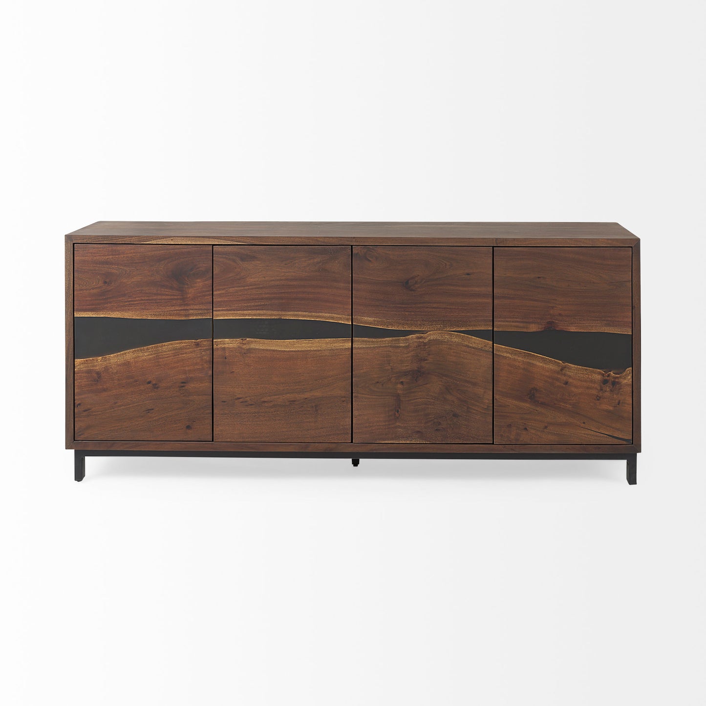 Hemlock 69L x 18W x 30H Brown Wood Sideboard