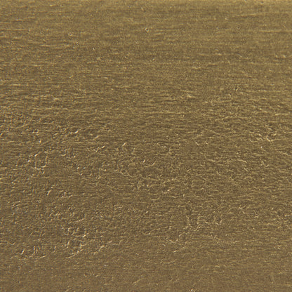 Trey 56.0L x 32.0W x 17.0H Gold Metal W/Glass Coffee table