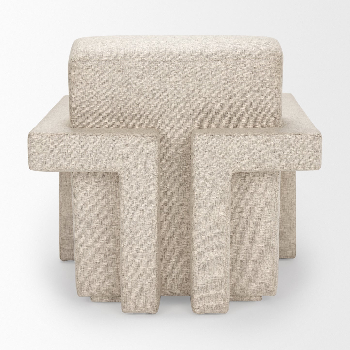 Sovereign Oatmeal Fully Upholstered Accent Chair