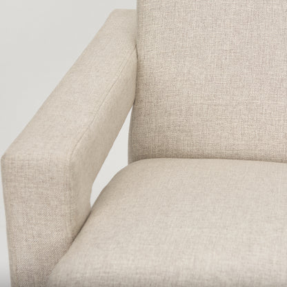 Sovereign Oatmeal Fully Upholstered Accent Chair