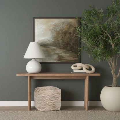 Ekani 16.0L x 16.0W x 16.0H Cream/Beige Cotton Pouf