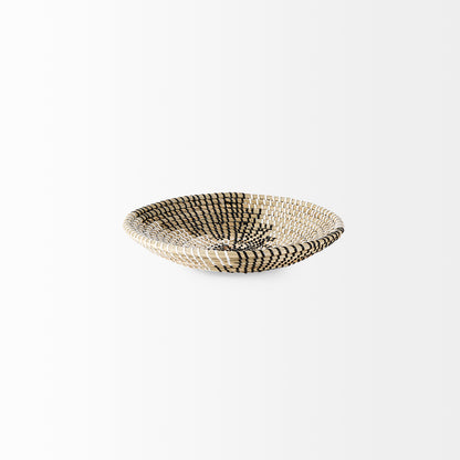 Luna 12.0L x 12.0W x 2.0H Light Brown Seagrass Round Wall Hanging Plate