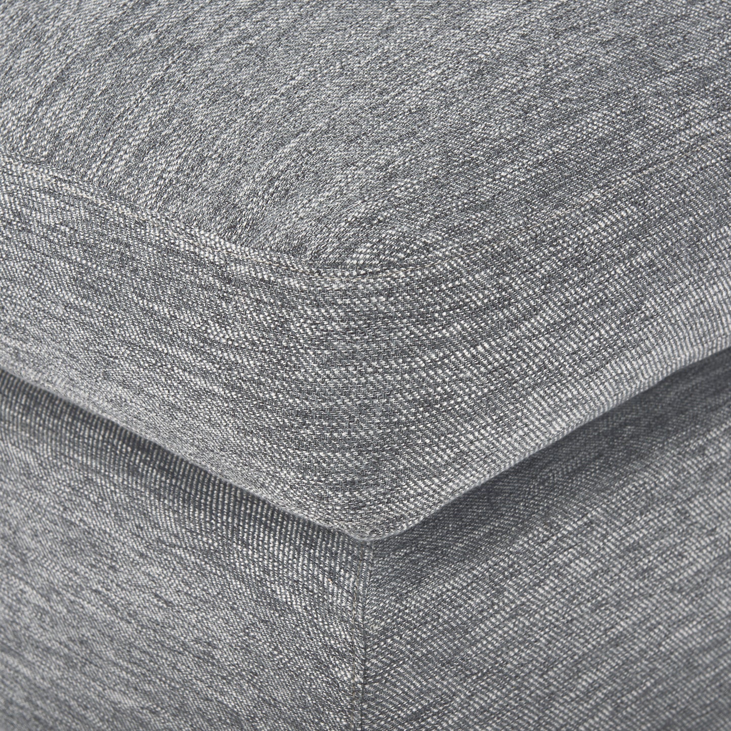 Valence 3 Piece (W/ 2 x Ottoman) Castlerock Gray Modular Sofa Set