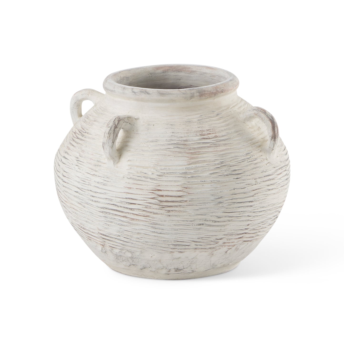 Misha 19.7L x 19.7W x 16.1H Ceramic Floor Vase