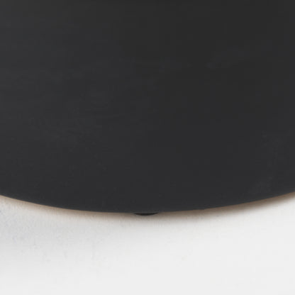 Burton 8.3H Small White and Black Ceramic Jug Vase