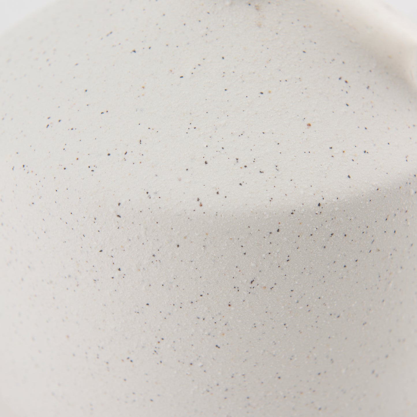 Burton 10.8H Small White Ceramic Jug Vase