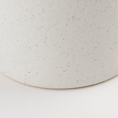 Burton 10.8H Small White Ceramic Jug Vase