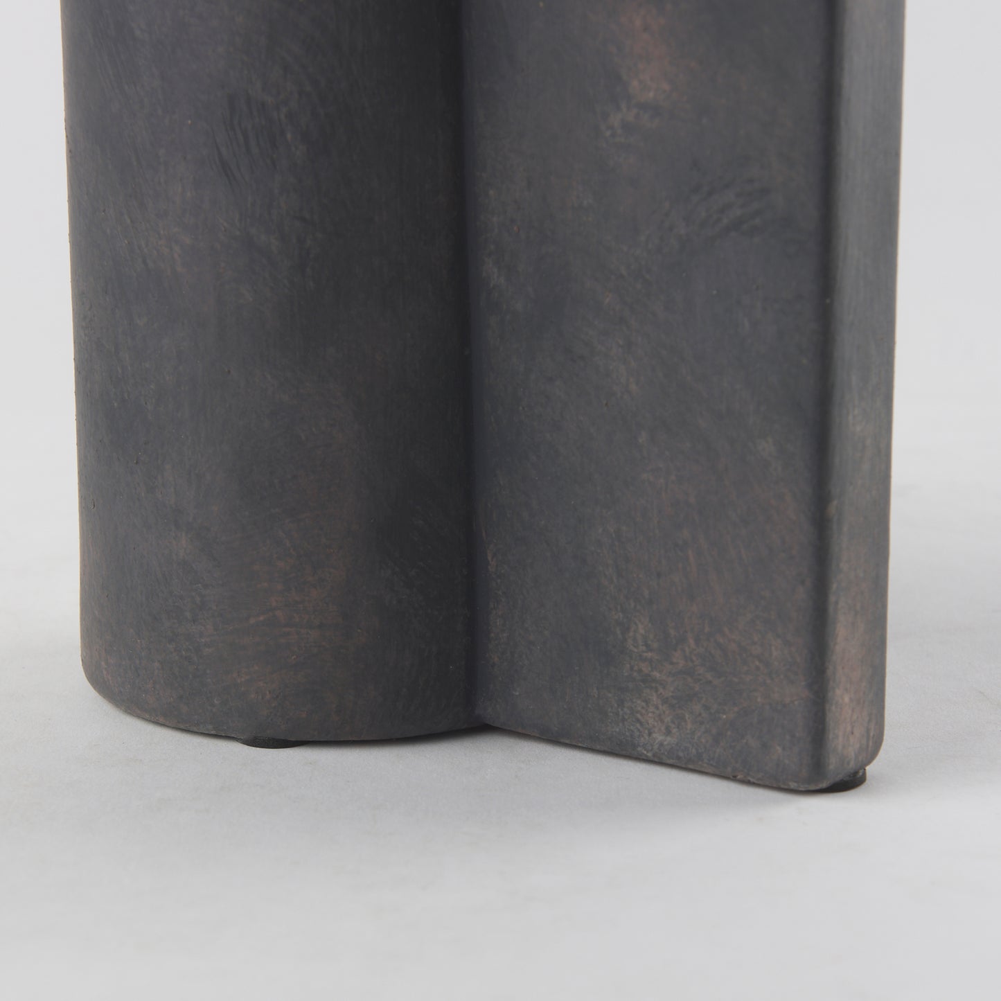 Sariah 9.1L x 8.3W x 10.8H Black Ceramic Vase