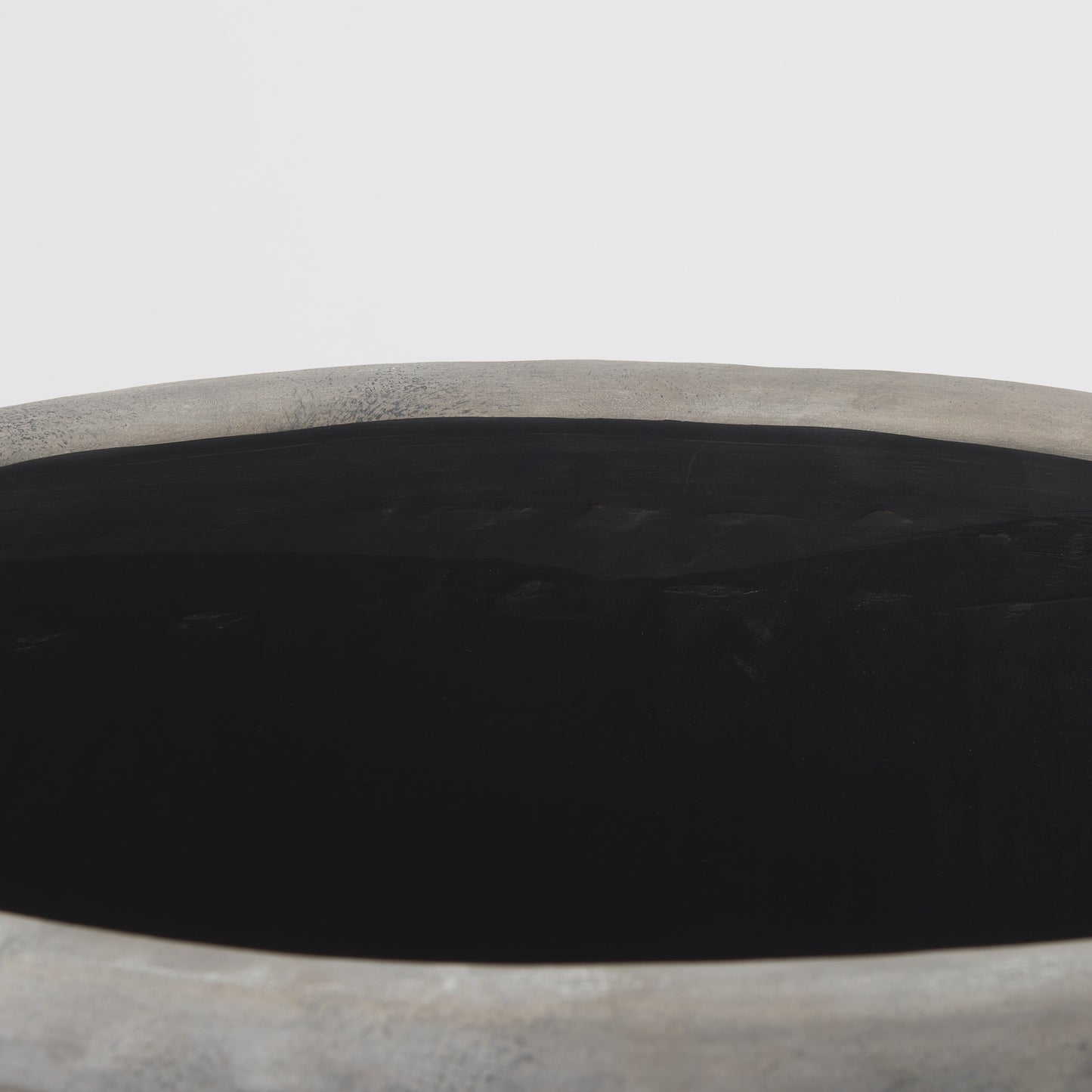 Zuma 27.2L x 18.1W x 24.4H Light Gray Ceramic Floor Vase