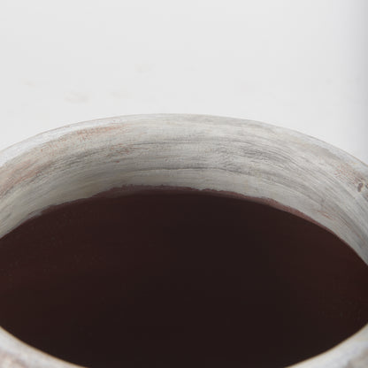 Misha 19.7L x 19.7W x 16.1H Ceramic Floor Vase