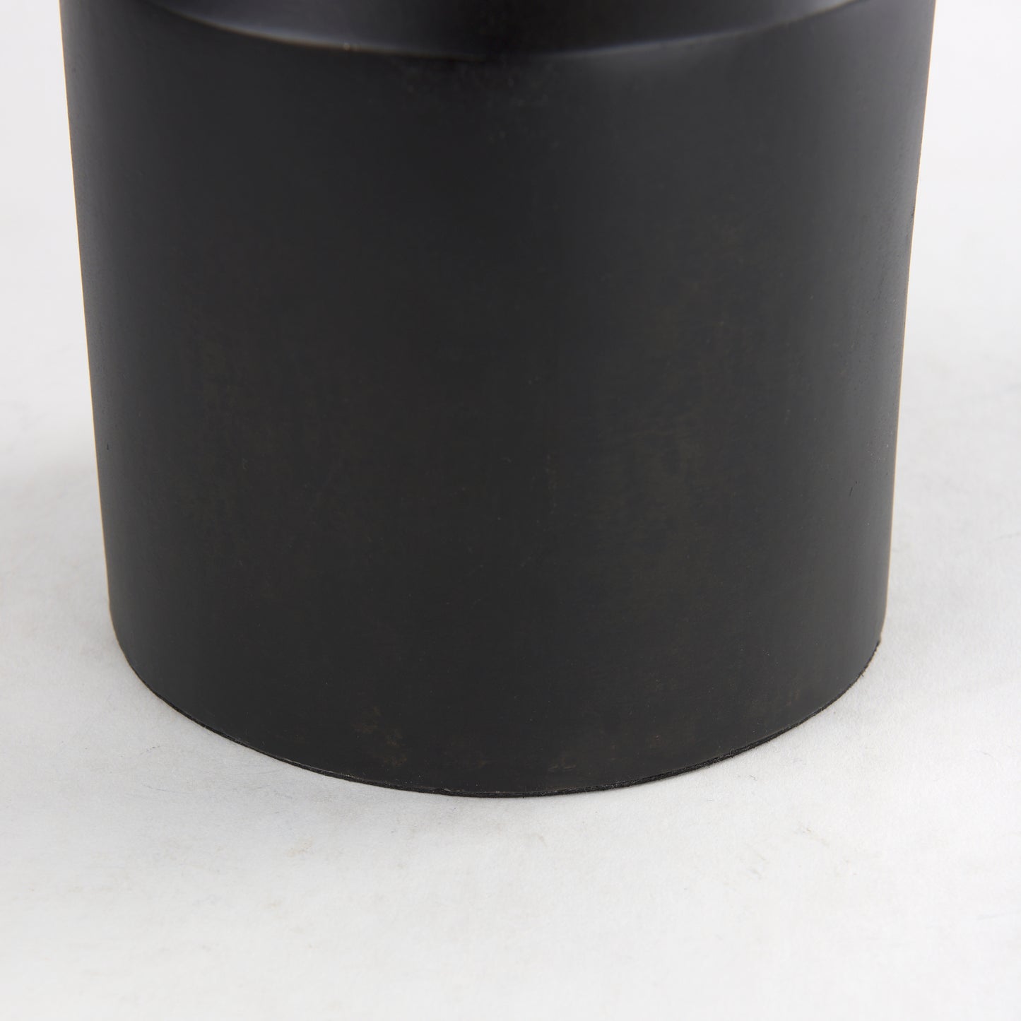 Aubrey Small 14.0H Black Iron Flower Vase