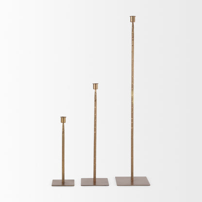 Porter Iron Candle Holder Small