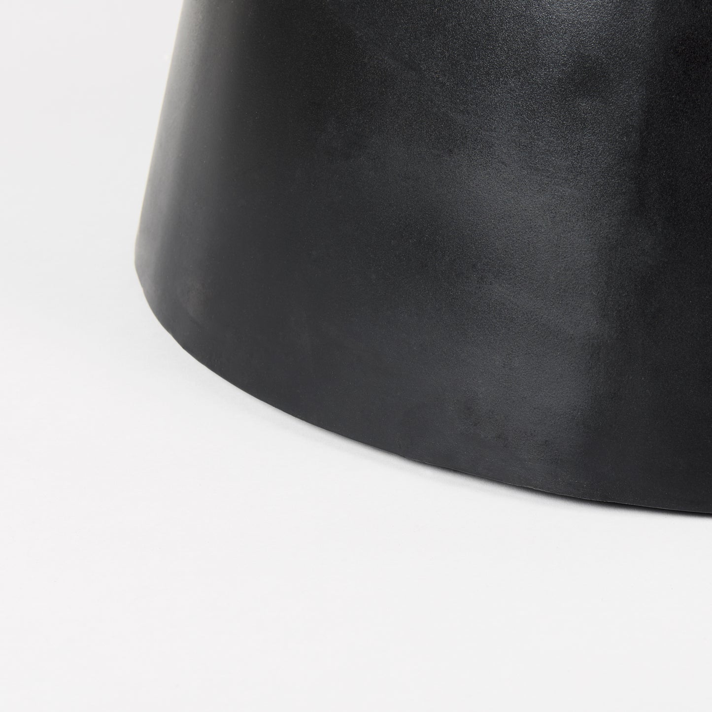 Mitchell Black Metal Pedestal Base with Brown Wood Top Dining Table 63.0L x 63.0W x 30.0H